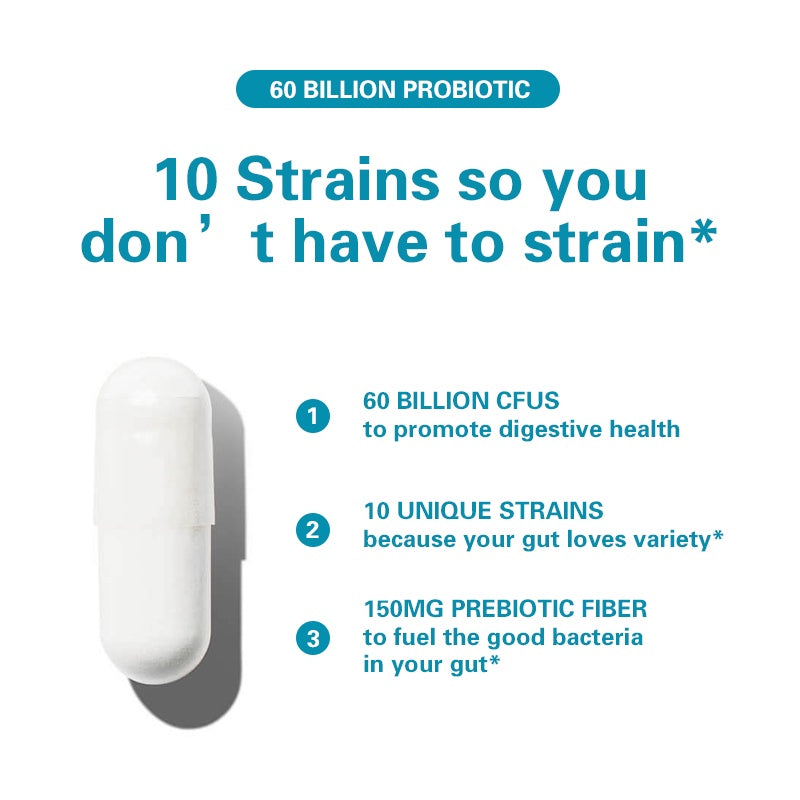 60 Billion Probiotic Capsules