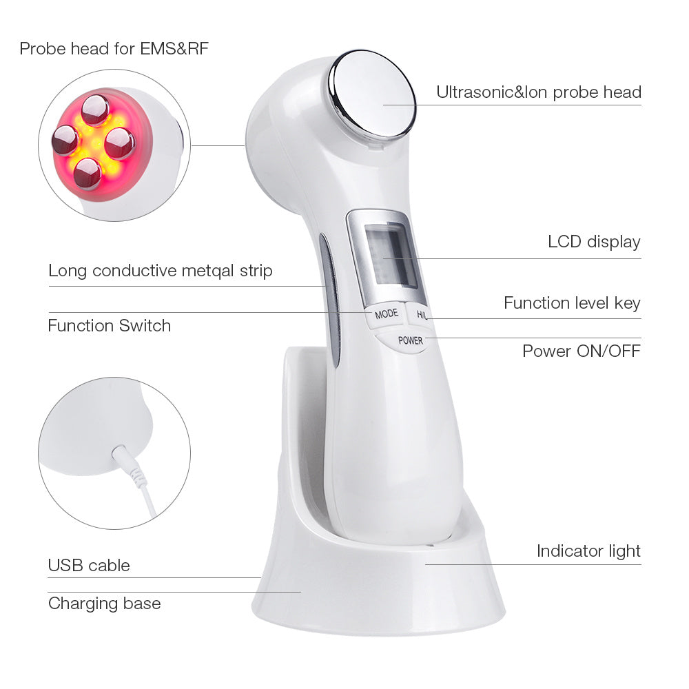 Ultrasonic Face-Lift Massager