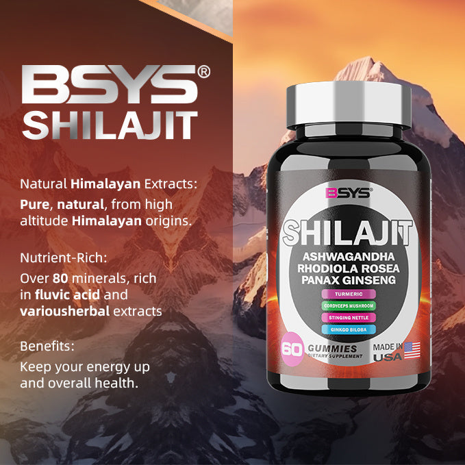 Shilajit & Ashwagandha Gummies