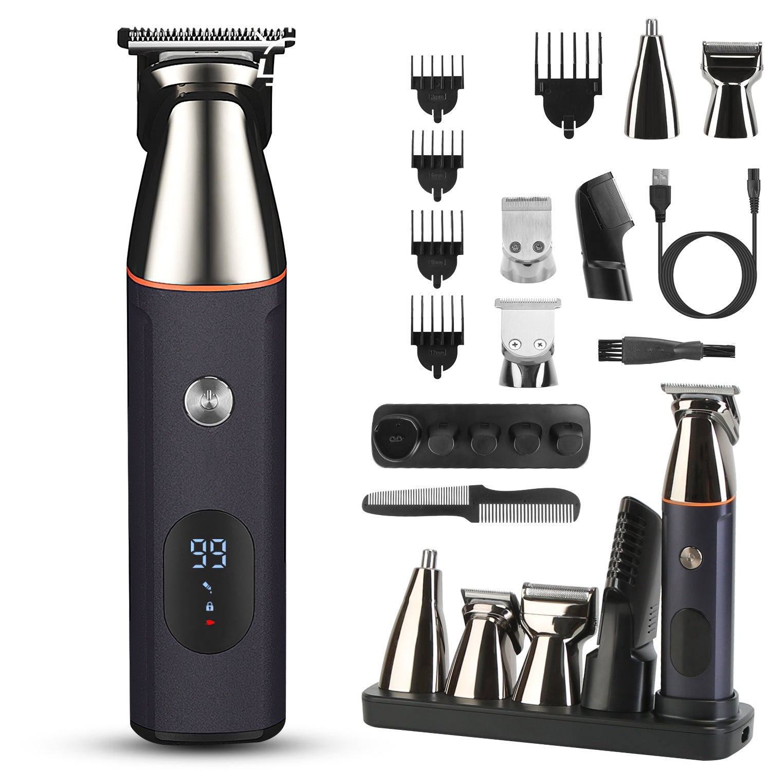 Mens Waterproof Trimmer Set