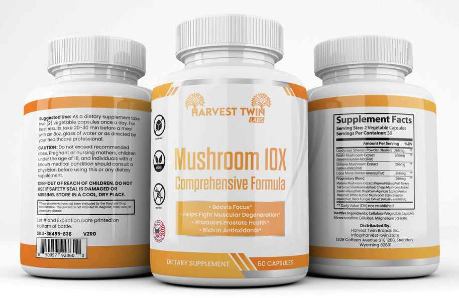 Mushroom 10X Capsules