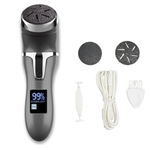 LCD Digital Display Electric Vacuum Cleaner Foot Scrubber Exfoliating Pedicure Beauty Supplies Gadgets
